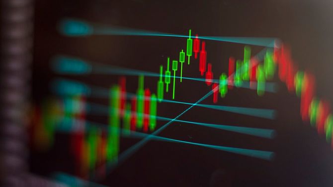 上下するチャート