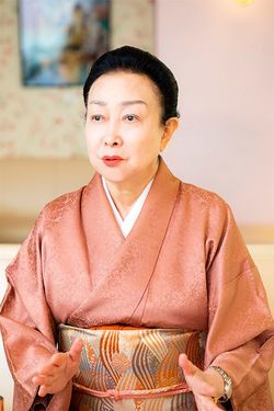 老舗文壇バー「ザボン」の水口素子ママ（撮影＝市来朋久）