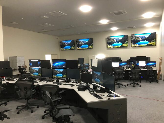  Appleの拡張されたオースティンオペレーションセンターの初期段階で入居準備完了