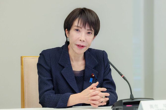 拉致被害者御家族等と面会する高市早苗首相