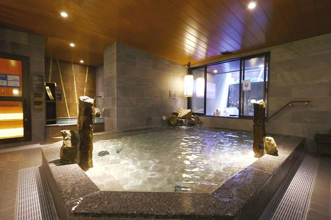 2022年2月にオープンした『天然温泉 富士桜の湯 ドーミーインEXPRESS富士山御殿場』の大浴場