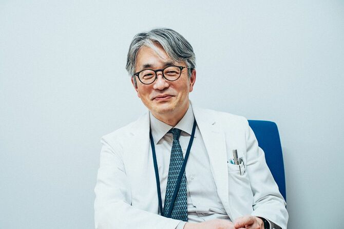 インタビューに答える東京科学大学病院総合診療科の石田岳史教授