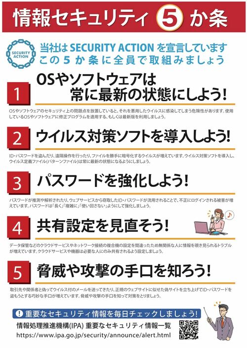 情報セキュリティ5か条