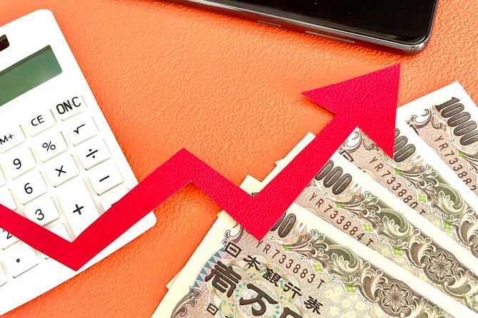 インフレと円のイメージ