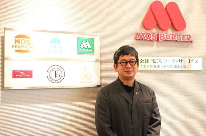 モスフードサービス上席執行役員 マーケティング本部長の安藤芳徳さん