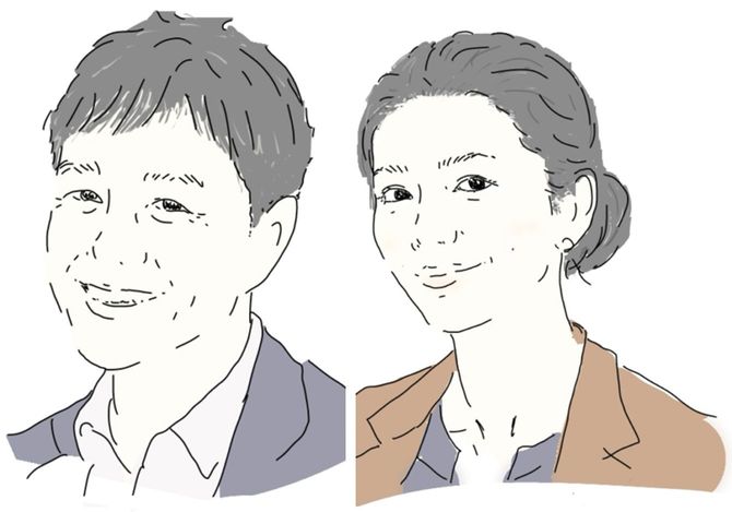 「定期的なリタッチと“艶感”」で清潔感を演出