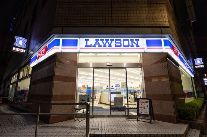 都内のローソン