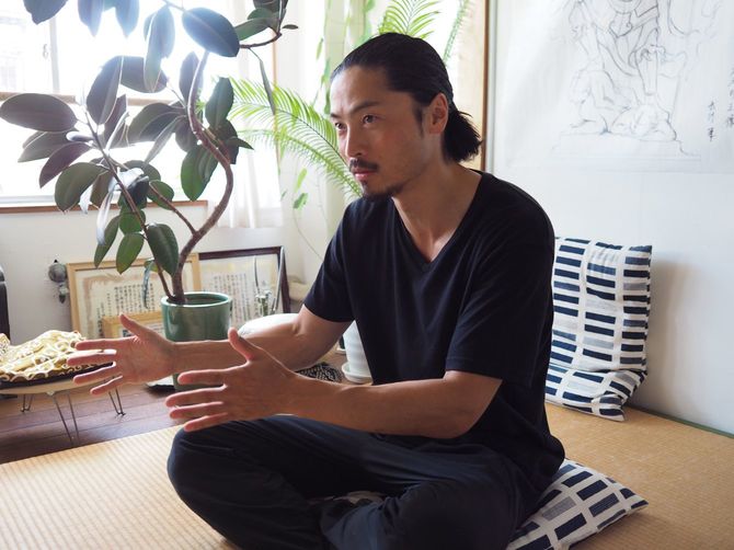 25歳で弟子入り。9年間の修行を続けた。