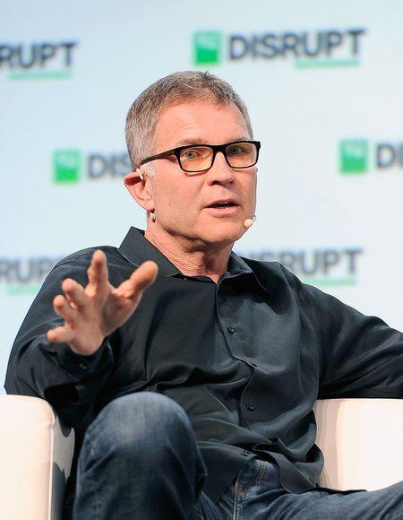 「TechCrunch Disrupt SF 2018」で講演するRoblox Corporation創業者兼CEOデイビッド・バズーキ