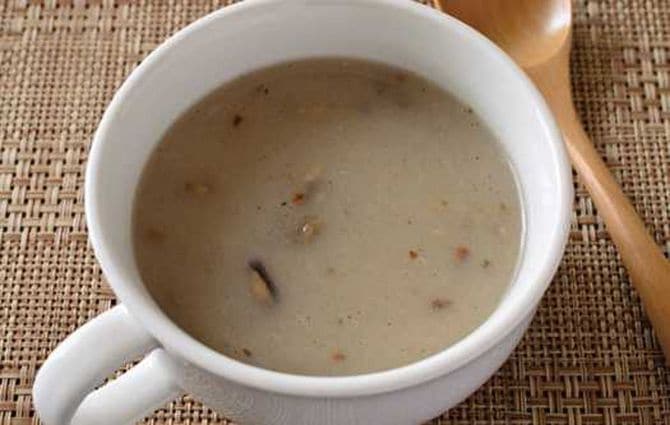 キノコポタージュ