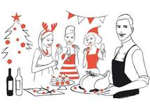 料理もサンタも任せちゃう？ トレンドは「アウトソーシング」