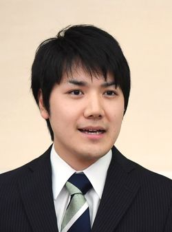 婚約が内定し、記者会見される小室圭さん＝2017年9月3日、東京都港区の赤坂東邸［代表撮影］