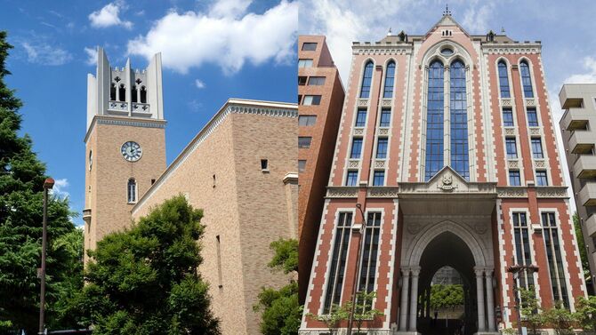 早稲田大学と慶応義塾大学