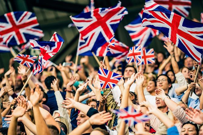 あなたの旗の波