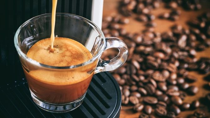 エスプレッソコーヒーとマシン