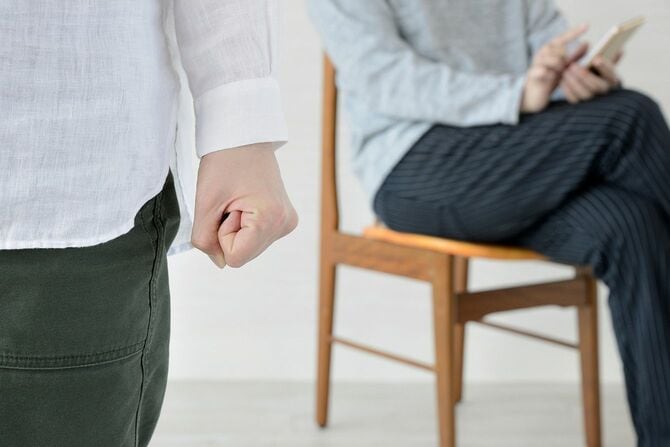 夫に対する妻の不満