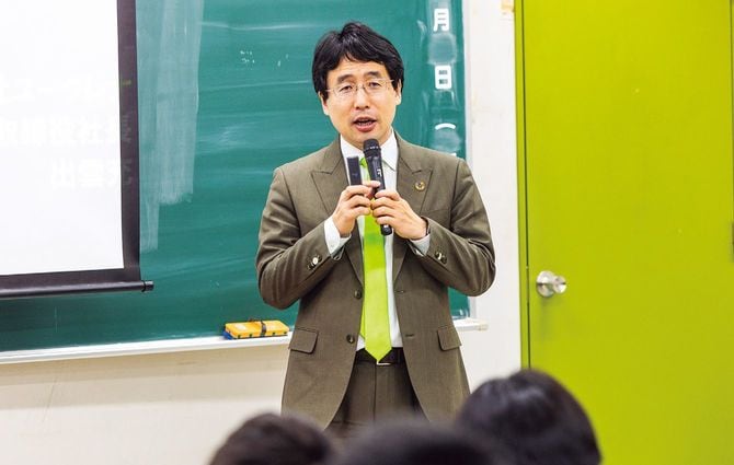 ユーグレナ代表取締役社長 出雲充氏