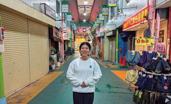 SEKAI HOTELの北川茉莉さんがホテル化を手がけた大阪府東大阪市の布施商店街