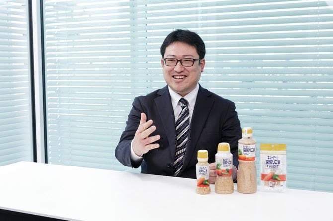 ごまドレが持つポテンシャルを語る林さん