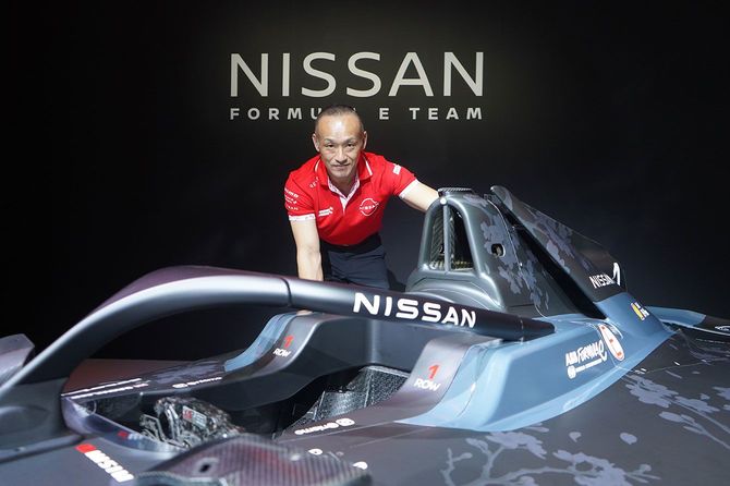F1とフォーミュラーEはマシンこそ似ているが、レースの楽しみ方は大きく異なると岩瀬さんは語る。