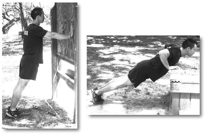 プッシュアップのバリエーション