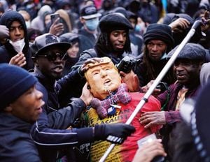 黒人差別抗議デモは世界中に拡大している。