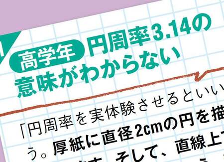 子供に言える 円周率 3 14 の理由 暗記は忘れるが 体験は定着する President Online プレジデントオンライン