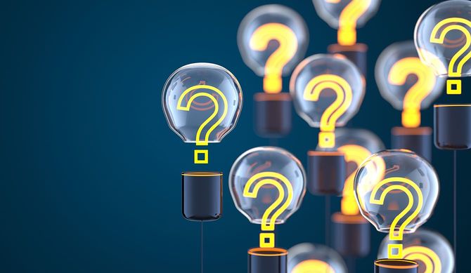 アイデアの電球