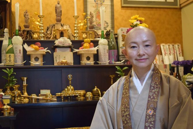 天台宗僧侶の髙橋美清さん