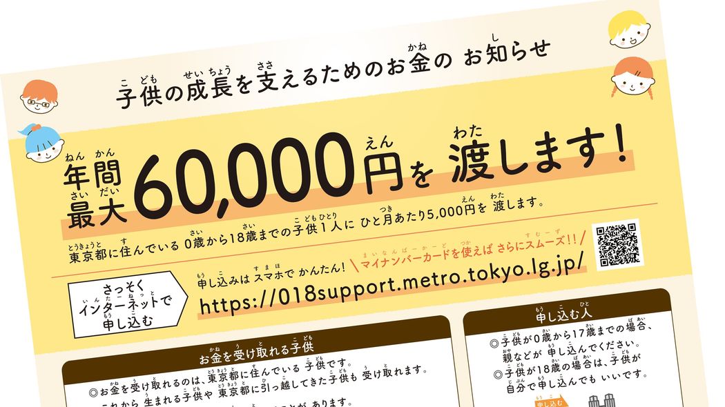 これで一発クリア…6児のママFPが教える東京都の子供給付金｢018サポート｣駆け込み申請攻略法 ｢あまりに手間がかかりすぎる｣と不評の手続き締め切りは12月15日