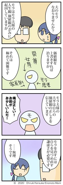 大貫憲介・榎本まみ『私、夫が嫌いです モラ夫バスターが教える“なぜかツライ”関係から抜け出す方法』(日本法令)より(漫画=榎本まみ)