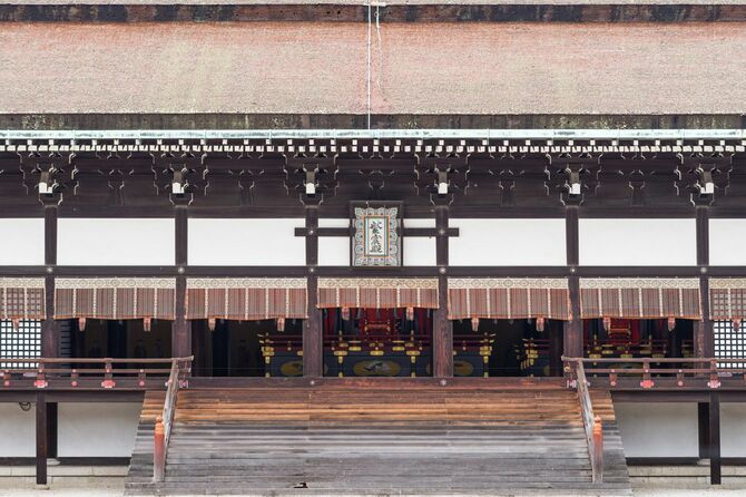 京都・紫宸殿の正面