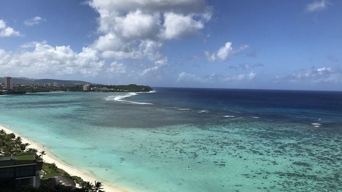 グアムの海岸
