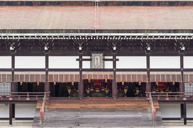 京都・紫宸殿の正面