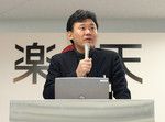 この日のスピーチも「朝のエレベーターの混雑を解消するには」が、「人とは違う発想をする」話に繋がっていった。