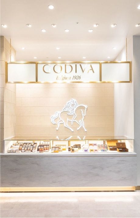 ゴディバの店舗