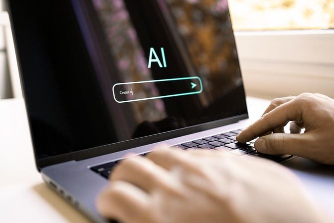 パソコンでAIにプロンプト入力