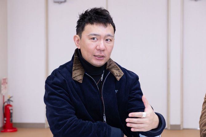 白金監督と脚本家・港岳彦さん