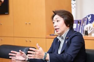 内閣府特命担当大臣（男女共同参画）橋本聖子さん