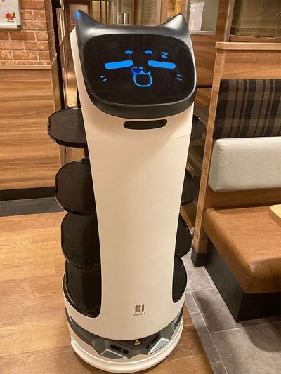 さまざまな表情を見せるベラボット。