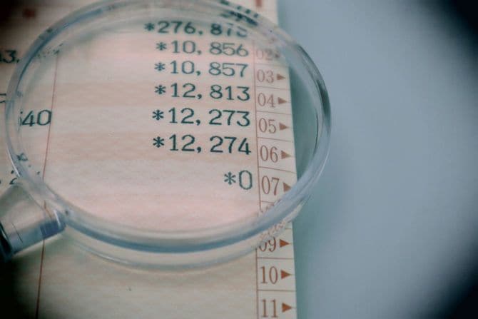 残高が少ない預金通帳