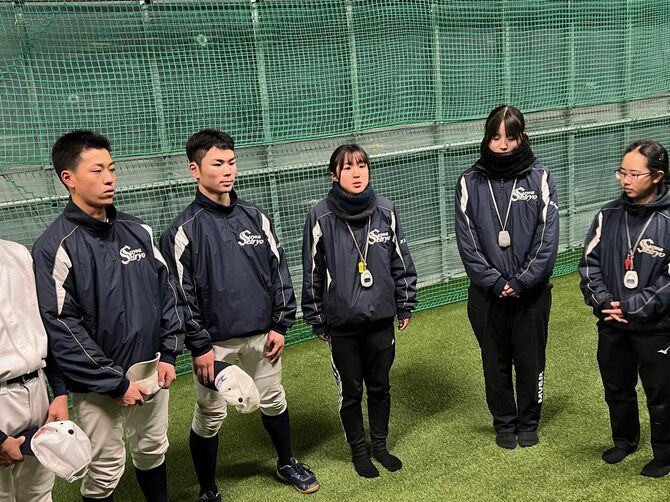 諏訪清陵の主将は、五味遥花さん（3年生）