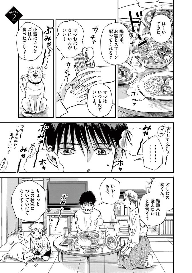 『やがて、ひとつの音になれ』©草原うみ／小学館