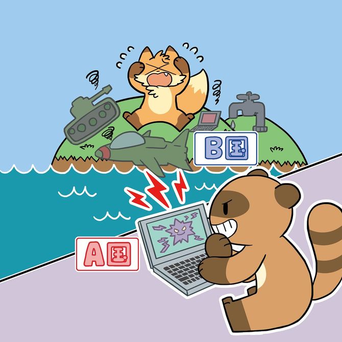 イラスト＝『90枚のイラストで世界がわかる　はじめての地政学』より