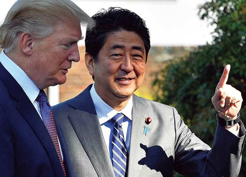 トランプのアジア歴訪で安倍外交1人勝ち 安倍政権の筋書き、対中包囲網