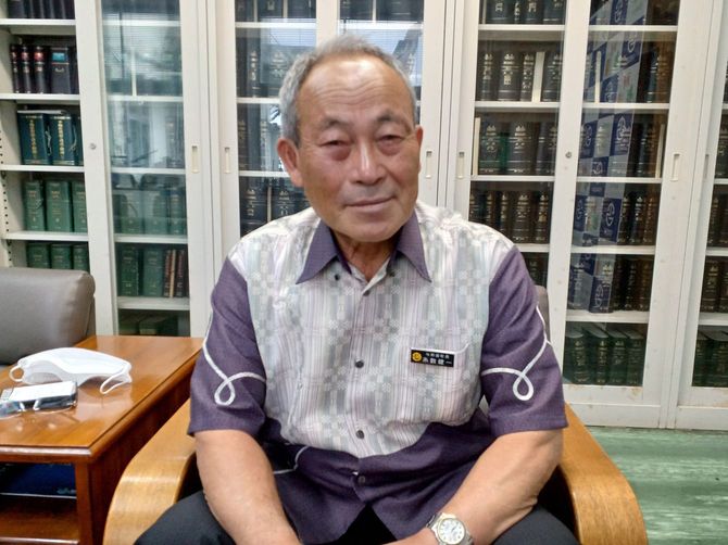 与那国町の糸数健一町長