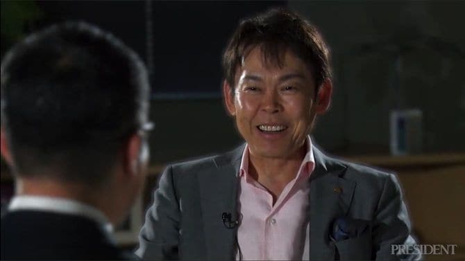 アース製薬の川端克宜社長