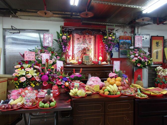 台湾市民は伝統と信仰を大切にしている