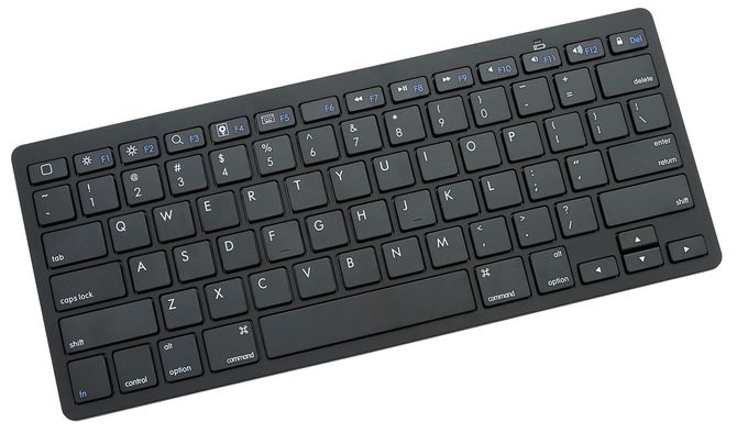 コンピューターのワイヤレスキーボード