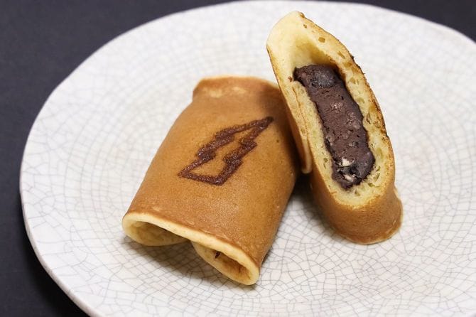 ブラックサンダーあんまきの断面